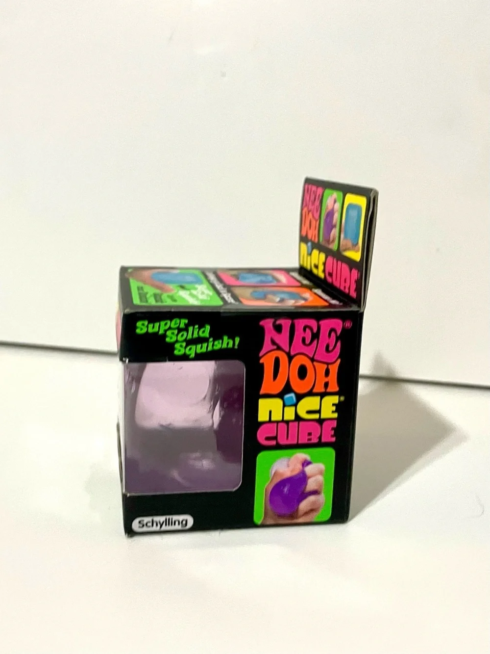 Nice Cube Purple Super Solid Squish Toy